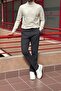 Men's, waist lace, side elastic, Regular-Fit, Old Money Culture pants - 4
