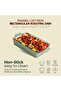 Healthy & Safe Enamel Cast Iron Rectangular Roasting Dish, 12-Inch - 7