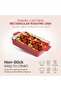 Healthy & Safe Enamel Cast Iron Rectangular Roasting Dish, 12-Inch - 7