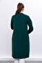 Crew neck two thread comfortable fit tunic plus size hijab clothing (k7191 long) - 7