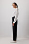 Double Pleated Carrot Pants - 3