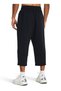 1384010-001 Unstoppable Flc Baggy C Black Men's Oversize Sweatpants