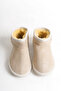 Baby Girl Tan Cinnamon Ultra Mini Suede Fur Lined Winter Thick Sole Children's Boots - 3