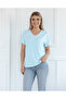 Trend Plus Size Cotton Fabric V-Neck Premium T-Shirt - 6
