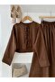 Linen Skirt Suit - 4