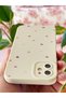 iPhone 11 Case with Camera Protection Silicone Colorful Heart Design Camera Protection Silicone Cover Cream - 9
