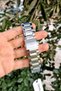 Men's Gray Black Steel Band Wrist Watch - Dke.1.10803-1 - 4
