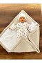 Trico Knitted Hooded Swedding - 2