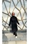 Berre Lined Collar Detailed Long Buttoned Trench Coat with Detachable Belt