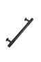 Drawer Cover Handle Aluminum Metal Black Paint t Bar (Serrated Bar) Handle Furniture Kitchen - 3