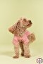 100% Organic Cotton Fabric Dog Outfit, Hands Pink - 4