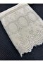 Ruby French Lace Velvet Hand and Face Towel Set of 2 50/90cm - 4