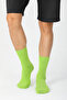 4-Pack Women's Men's Colorful Bio Natural 100% Natural Cotton Ribbed Knit Seamless Socks 3014 - 5