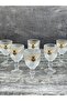 6-Piece Crystal Glass Coffee Side Water Glass Bee Glass 75 ml - 4
