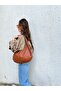 Milano Knitted Pattern Women's Shoulder Bag (Width; 51 Cm*Length; 30 cm) - 7