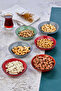 6-Piece Round Colorful City Pattern Sauce Bowl/Jam Bowl/Cookie Bowl/Breakfast Serving Bowl - 2