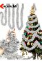1Pc Christmas 1.80m Silver Tassel Tinsel Garland Tree Ornament