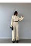 Women's Black Knit Set