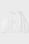 3-9 Years Girl Embroidered Ecru Sweatshirt - 3468 - 2