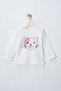 KITTY EMBROIDERED GARMENT TWO ROPE SEASONAL BABY GIRL 3-PIECE SET - 3