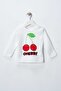 Cherry Embroidered Baby Girl Bottom and Top Set - 3