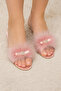 Women's Powder Flat Heeled Lelin Dowry Slippers Q2.Lk.8Ck.2T.Rlk