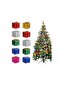 12 Pieces Gift Package Shaped Pine Tree Ornament Christmas Decorations (SMALL SIZE) - 3
