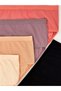 Women's High Waist Ribbed Daily Panties, 5-Pack, 100% Cotton - 3