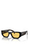 Pr A01S Rectangular Black Women's Sunglasses - 2