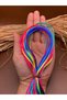 Flushing Thread 2 mm Mixed Color (Rat Tail) (1 Coil 100 Meters) Multicolor Jewelry Accessory Thread - 2