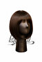(1 Piece) Black Color Polyester Head Mannequin Accessory Mannequin Hat Mannequin Wig Mannequin - 5