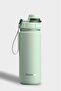 1 Hand Leak-Proof Leakproof Steel Thermos 500 ml Smoke Green St-221