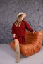 Women's Skirted 3-Thread Pleated Skirted Tracksuit Sweatshirt Set