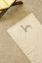 Minimal Embroidered Linen Prayer Rug - Children's Prayer Rug - 3