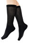 Towel Sole Diabetic Black Color Cotton Knee Socks 36-40-Pdd-101Syh (Rice Knitted Non-Tightening Socks) - 5
