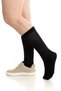 Towel Sole Diabetic Black Color Cotton Knee Socks 36-40-Pdd-101Syh (Rice Knitted Non-Tightening Socks) - 4
