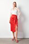 Patterned Tulle Shirt - Ecru - 3