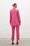 Button Detailed Double Breasted Jacket - Pink - 7