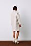 Patterned Short Coat - Stone - 6