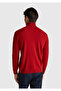 Men's Red 100% Merino Turtleneck Sweater - 2