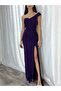 Purple Evening Dress Formalwear - 2