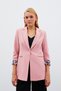 Mono Collar Classic Jacket - Powder - 5