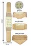 16 Magnets Magnetic Waist Belt Heat Retaining Men Women's Belt Pain Relief Orthopedic Support Magnet Waist Belt Magnetic Therapy Waist Belt - 8