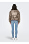 معطف بني فاتح للنساء ONLSKY SHORT PUFFER CC OTW - 2
