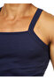 Men's Camisole Strap Navy Blue Undershirt Dzn7104 - 3