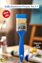 Set of 6 Luxury Cutting Paint Brushes (4-3-2,5-2-1,5-1) - 6