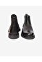 Men's Black Genuine Leather Chelsea Boots 4K1Ob17930 - 6