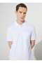 Polo Neck White Men's T-Shirt 4A9000000002 - 6