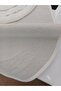 Cotton Oval Bath Mat Set of 2 White 60*100 & 50*60 - 5