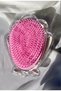 Colorful Heart Sea Shell Pattern Sequin Hair Comb for Bag Size Women and Girls - 3